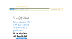 Desktop Screenshot of giftcloset.biz